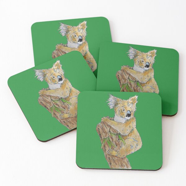 Item preview, Koala with Eucalyptus Leaves designed and sold by KittyKez.
