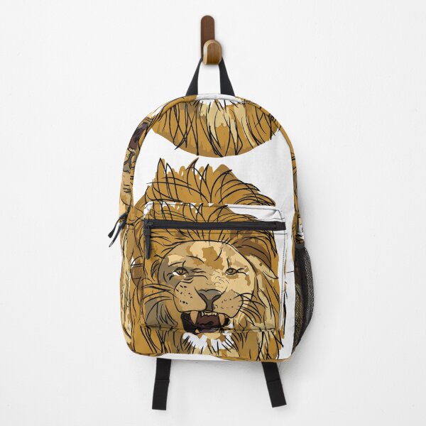 Item preview, Roaring lion head poster | Roaring lion head painting designed and sold by KARTICK DUTTA.