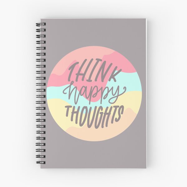 Item preview, Think Happy Thoughts | Retro Pastel Quote designed and sold by CarlosAlberto.