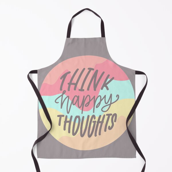 Item preview, Think Happy Thoughts | Retro Pastel Quote designed and sold by CarlosAlberto.