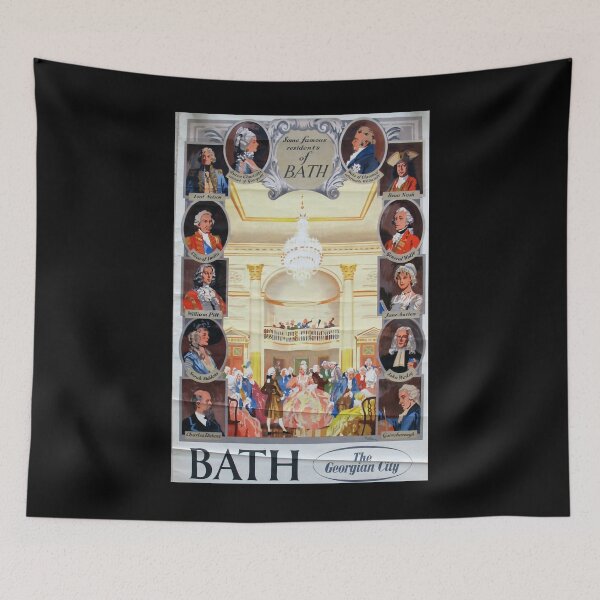 Item preview, Railway Poster Bath designed and sold by stickart-marek.