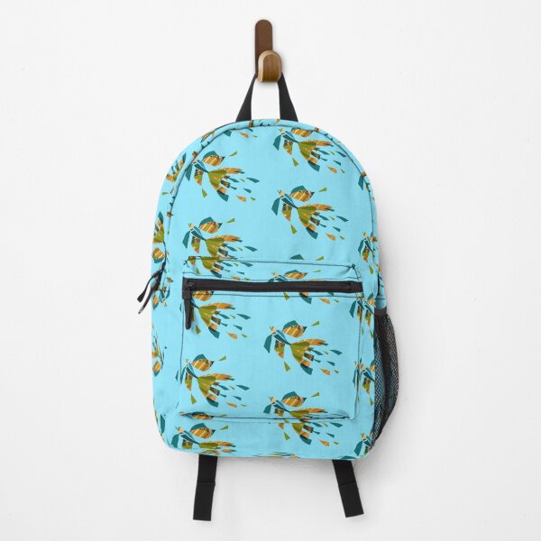 Item preview, Snazzy Betta ~ Sage and Turquoise designed and sold by Clare Wuellner.