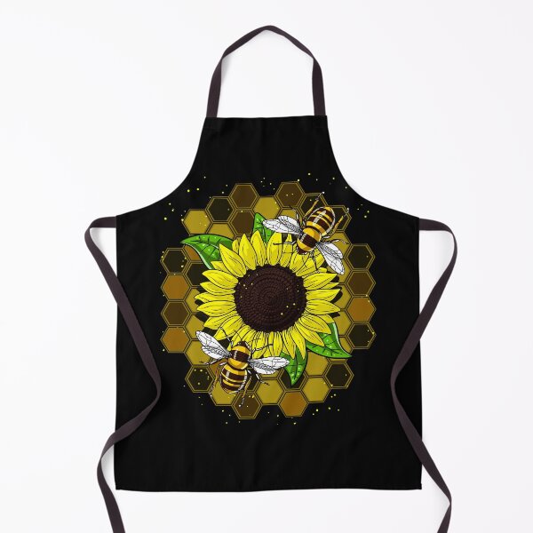 Item preview, Sunflower Bee Hippie designed and sold by underheaven.