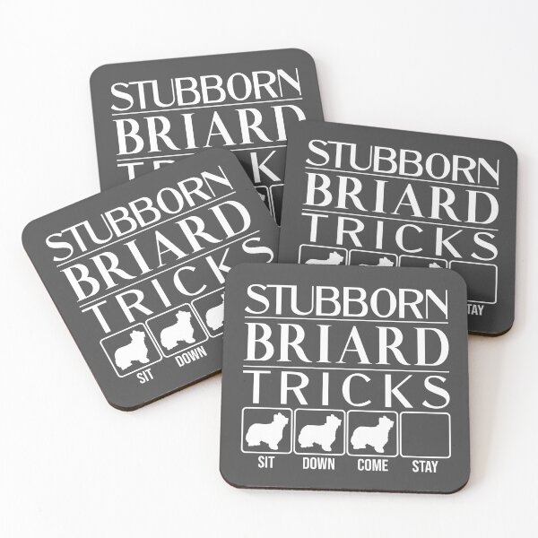 Item preview, Stubborn Briard Tricks / Stubborn Dog Tricks, Briard, funny gift idea designed and sold by HEJAshirts.