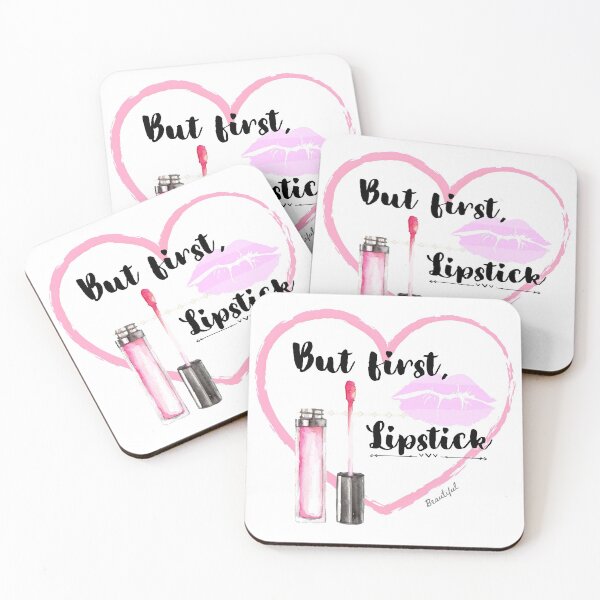 Item preview, But First, Lipstick. designed and sold by Mandy Kay.