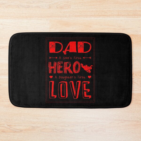 Item preview, Dad, a son's first hero, a daughter's first love - Funny loving daughter Gift designed and sold by Teenation9.
