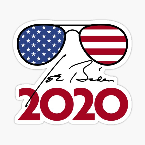 Joe Biden Aviators Sticker