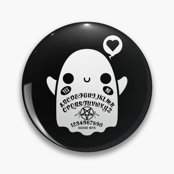 Item preview, Funny Ghost Design Summoning Spirits Halloween Ouija Board designed and sold by swiftyspade.