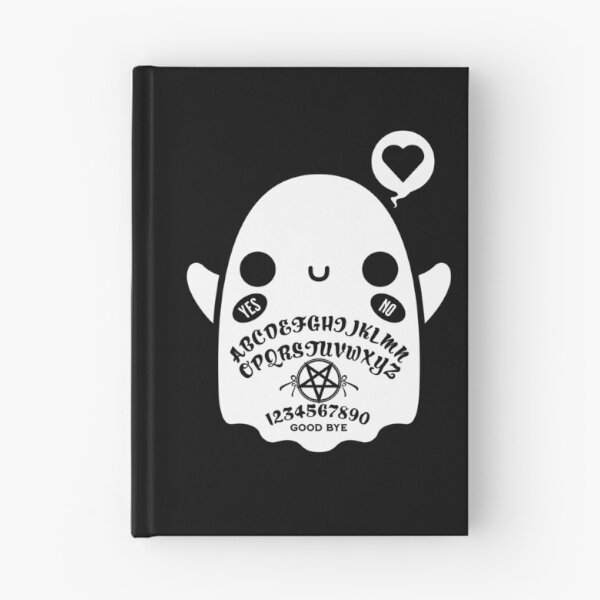 Item preview, Funny Ghost Design Summoning Spirits Halloween Ouija Board designed and sold by swiftyspade.