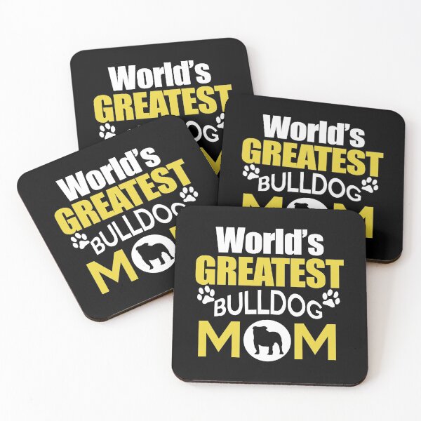 Item preview, World's greatest Bulldog mom - Funny bulldog mom Gift designed and sold by Teenation9.