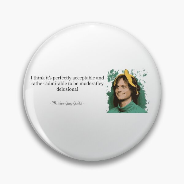 Artikelvorschau, Mathew Gray Gubler entworfen und verkauft von QuirkyMerch.