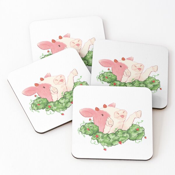 Item preview, strawberry cow designed and sold by pat-tea.