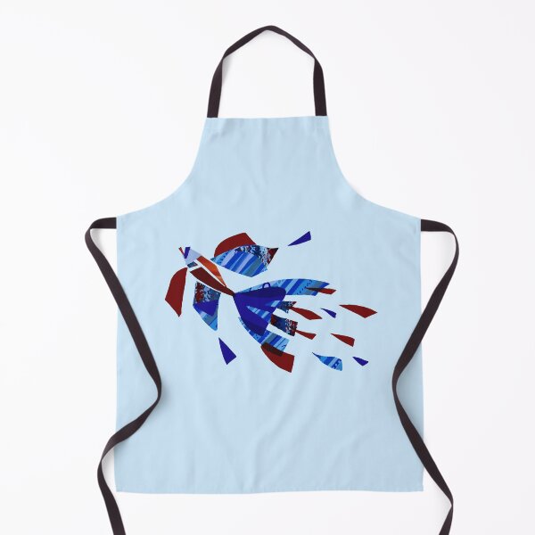 Item preview, Snazzy Betta ~ Red and Blue designed and sold by Clare Wuellner.