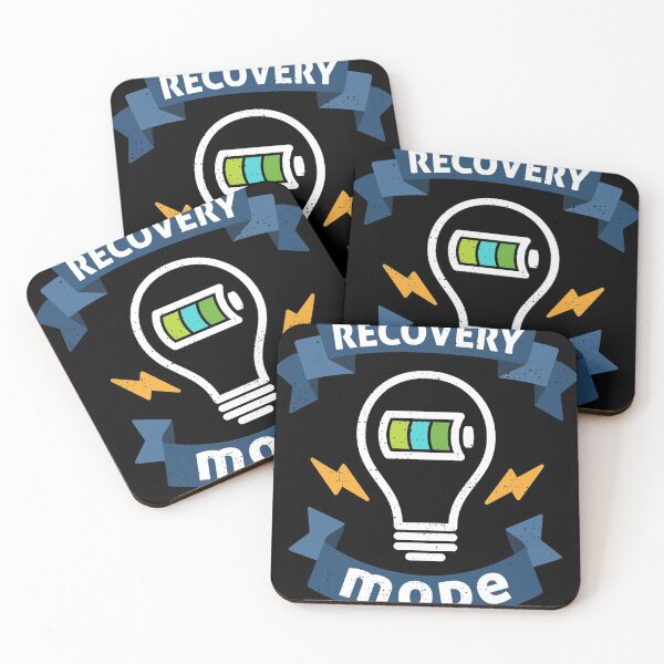 Item preview, Get Well Soon Gift design Recovery Mode is On Post Surgery print designed and sold by Lisbob.