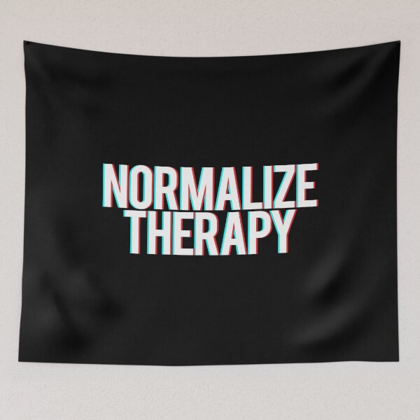 Item preview, Normalizar la terapia: la salud mental es importante designed and sold by Lightfield.