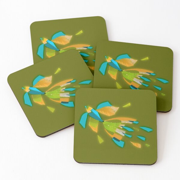 Item preview, Snazzy Betta ~ Orange, Teal, and Olive designed and sold by Clare Wuellner.