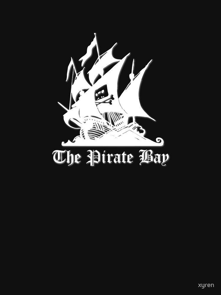 "The Pirate bay (white)" Tshirt for Sale by xyren Redbubble pirate