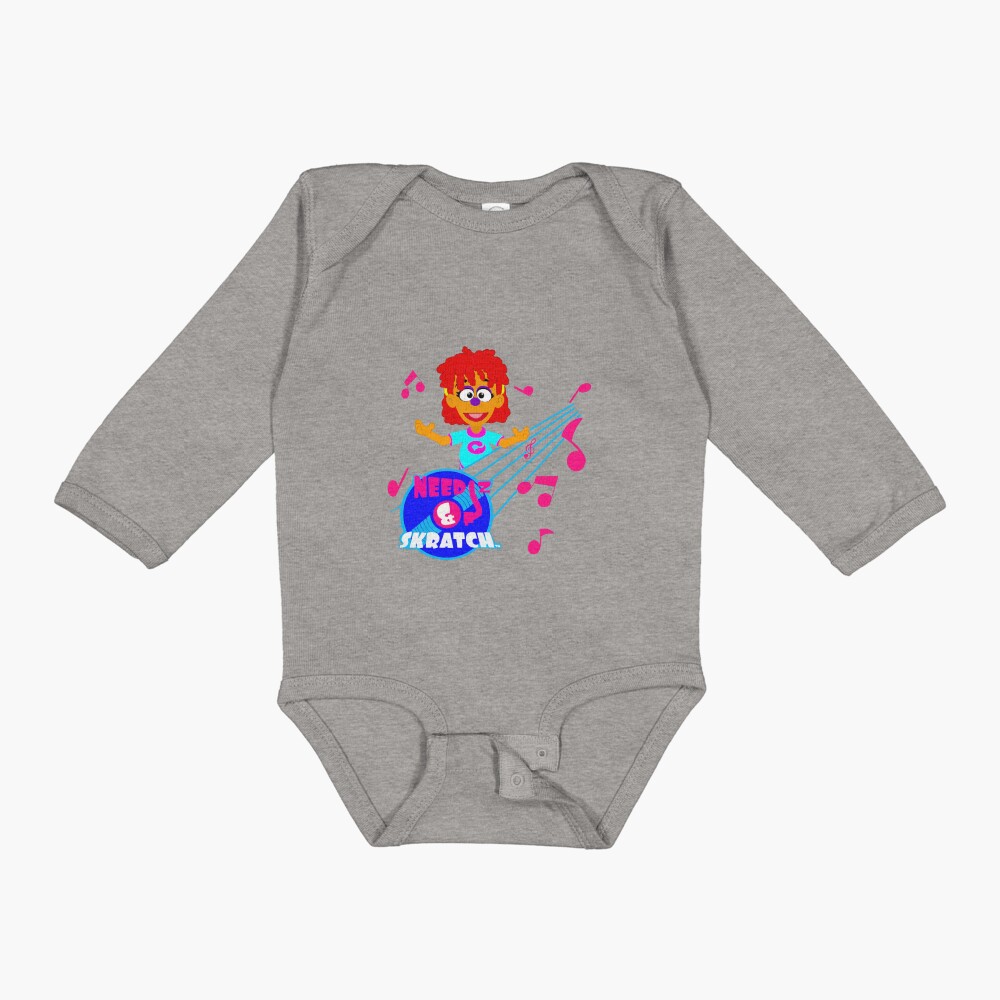 Item preview, Long Sleeve Baby One-Piece designed and sold by NeedlznSkratch.
