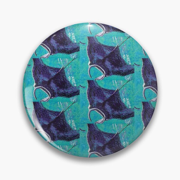 Item preview, Purple Manta Ray designed and sold by AmcalmArtisty.