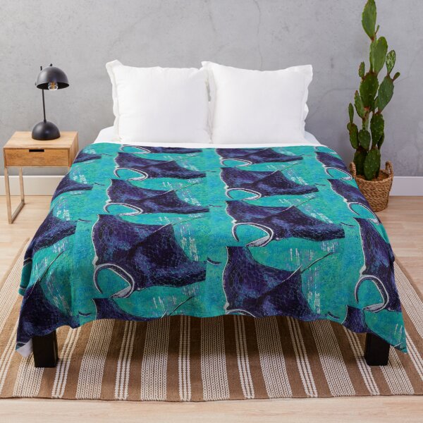 Item preview, Purple Manta Ray designed and sold by AmcalmArtisty.