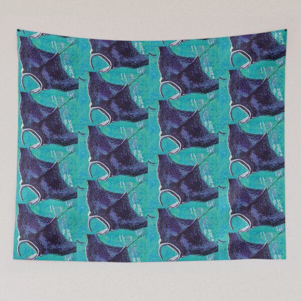 Item preview, Purple Manta Ray designed and sold by AmcalmArtisty.