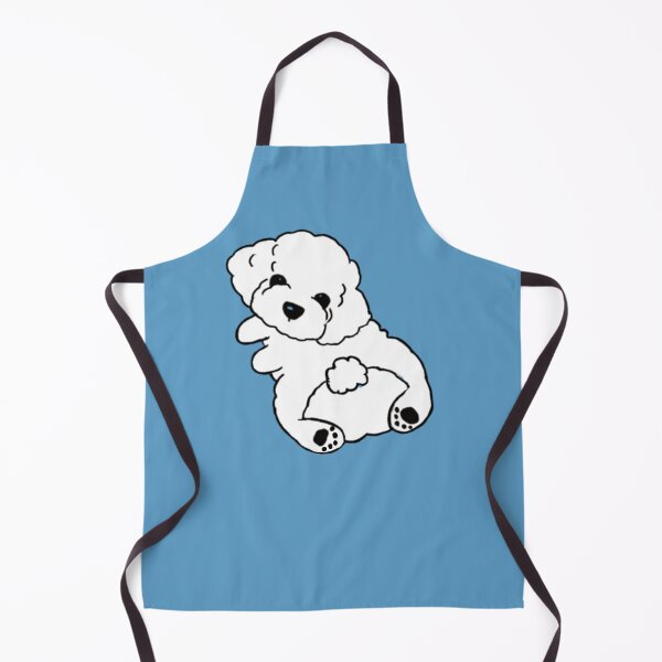 Item preview, cute white poodle puppy designed and sold by simplysweets.