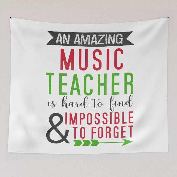 Item preview, An amazing music teacher is hard to find & impossible to forget designed and sold by della95.