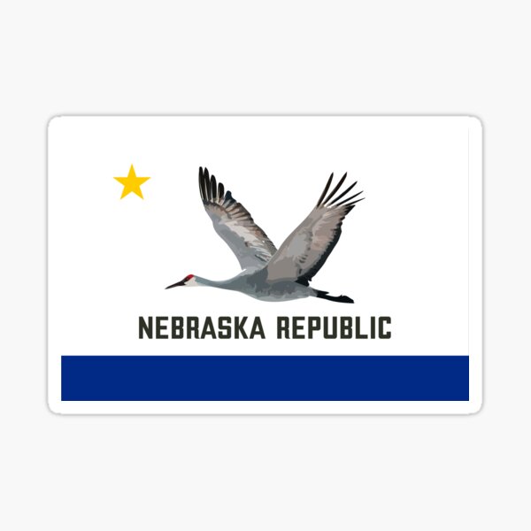 Item preview, Nebraska  Republic designed and sold by StateFlags.