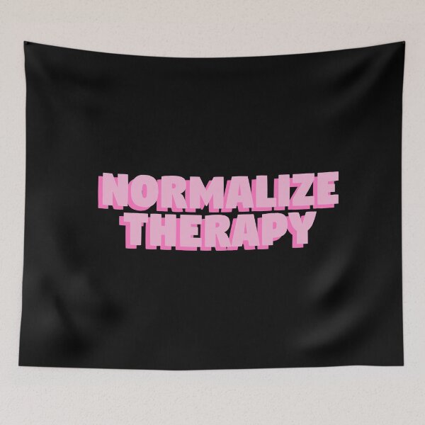 Item preview, Normalizar la terapia: la salud mental es importante designed and sold by Lightfield.