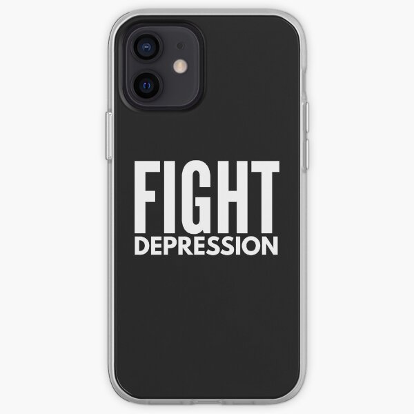 fight depression iPhone Soft Case