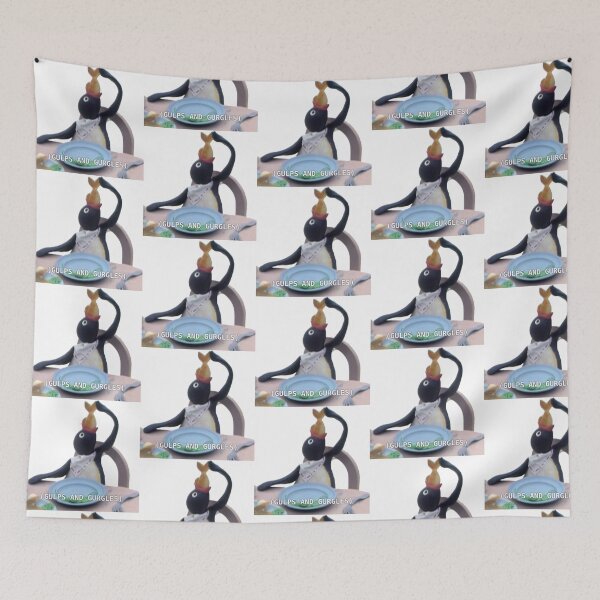 Item preview, Pingu with a Fish designed and sold by Mazzakazoo.