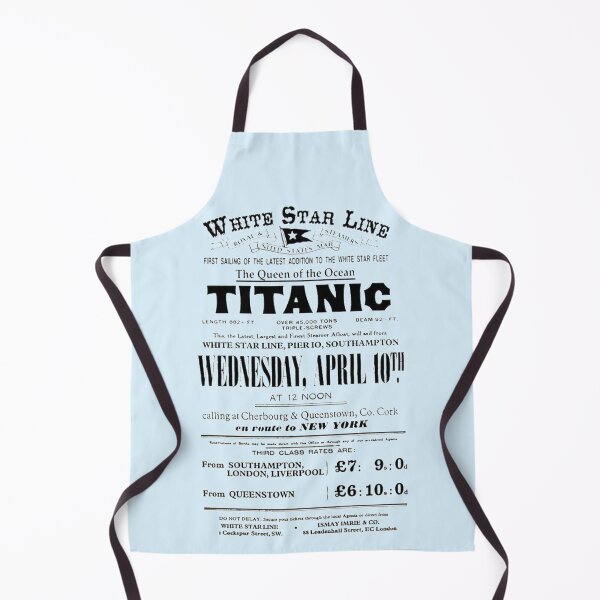 Item preview, Titanic Sinking Vintage Poster Cruise Ship Atlantic Ocean Voyage designed and sold by TopTeeShop.
