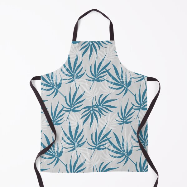 Item preview, Blue Tropical Leaves designed and sold by mirimo.