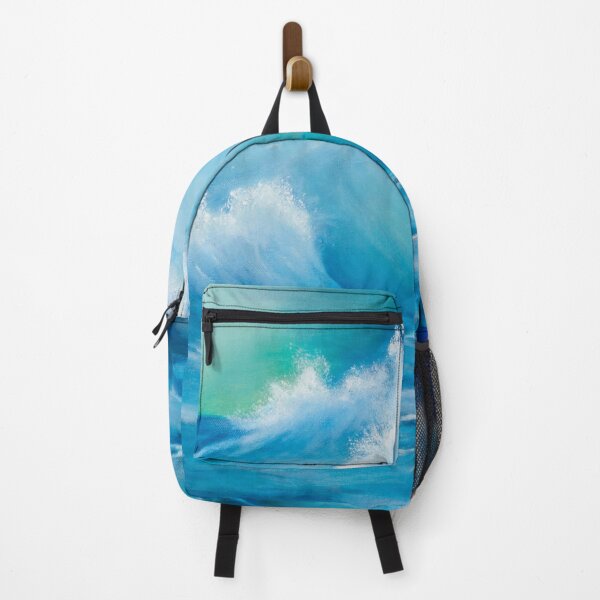 Item preview, Blue sea waves.  designed and sold by Liss Art Studio.