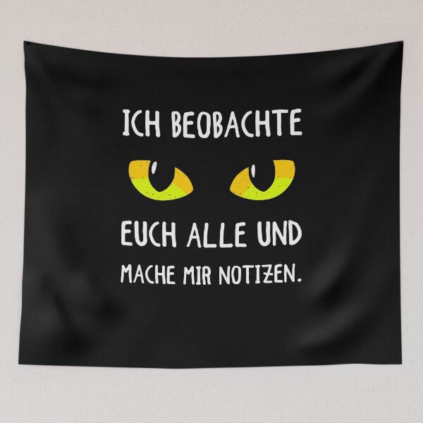 Artikelvorschau, Ich Beobachte Euch Alle Mache Notizen entworfen und verkauft von khornholio.