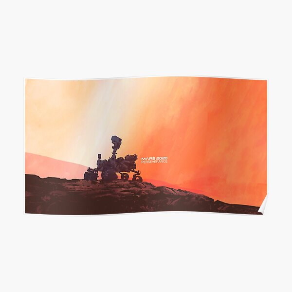 Mars Perseverance Rover Poster