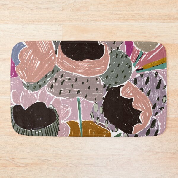 Item preview, Plant Studies // Abstract colourful print designed and sold by fossdesign.