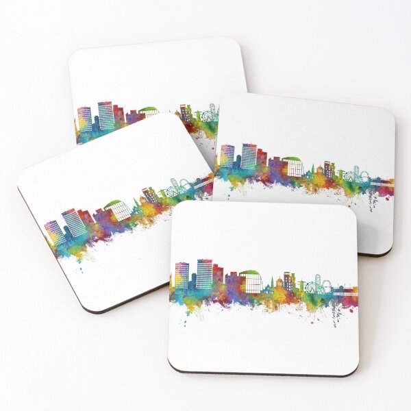 Item preview, Southend-on-Sea England Skyline designed and sold by ArtPrints.