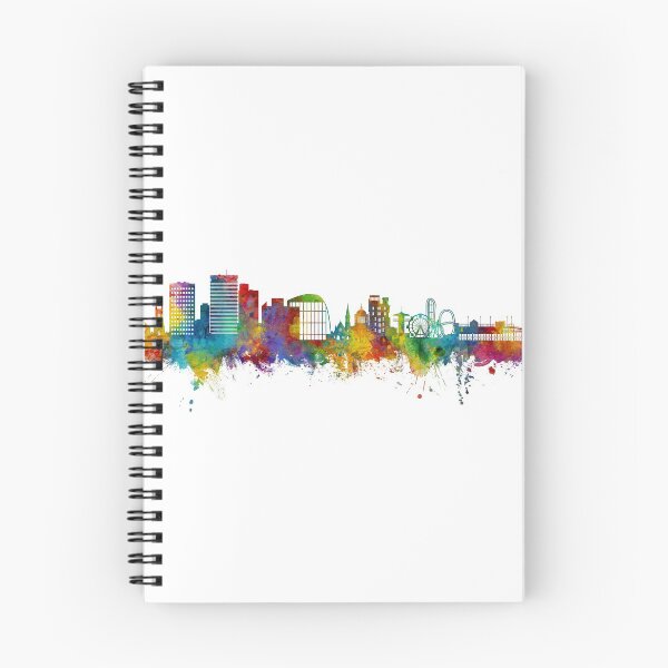 Item preview, Southend-on-Sea England Skyline designed and sold by ArtPrints.
