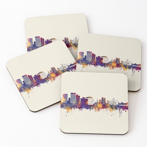 Item preview, Southend-on-Sea England Skyline designed and sold by ArtPrints.