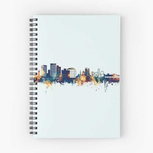 Item preview, Southend-on-Sea England Skyline designed and sold by ArtPrints.