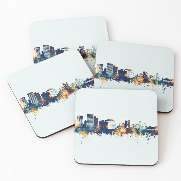 Item preview, Southend-on-Sea England Skyline designed and sold by ArtPrints.