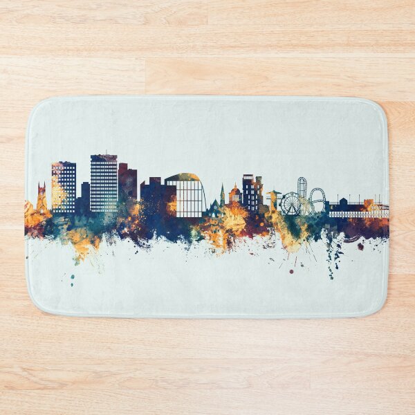 Item preview, Southend-on-Sea England Skyline designed and sold by ArtPrints.