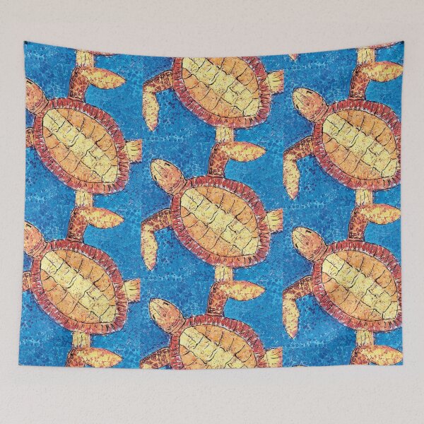 Item preview, South Pacific Sea Turtle designed and sold by AmcalmArtisty.
