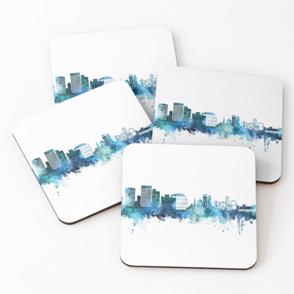 Item preview, Southend-on-Sea England Skyline designed and sold by ArtPrints.