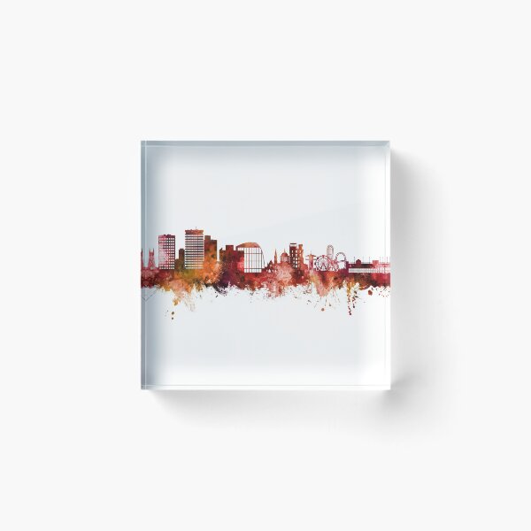 Item preview, Southend-on-Sea England Skyline designed and sold by ArtPrints.