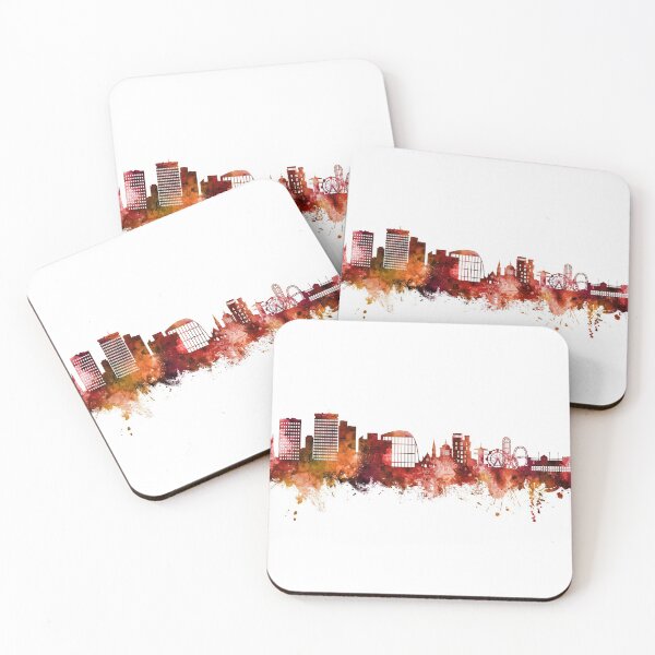 Item preview, Southend-on-Sea England Skyline designed and sold by ArtPrints.