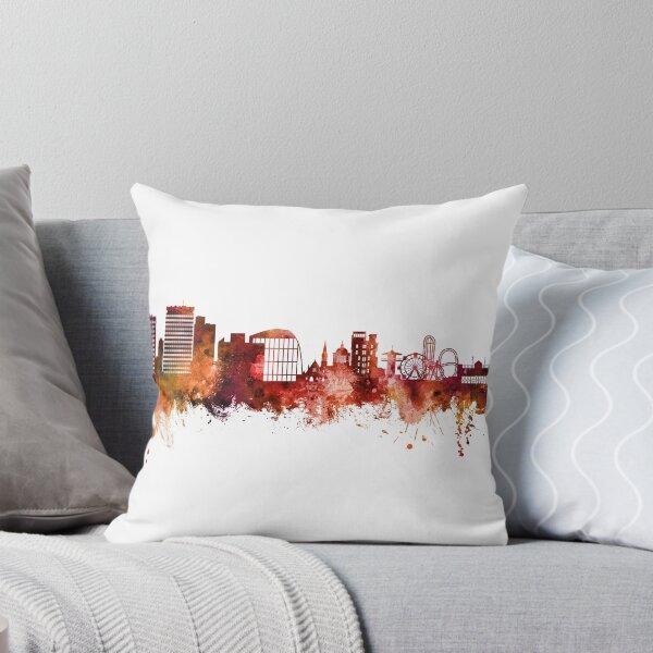 Item preview, Southend-on-Sea England Skyline designed and sold by ArtPrints.