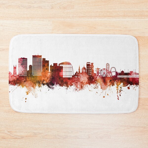 Item preview, Southend-on-Sea England Skyline designed and sold by ArtPrints.