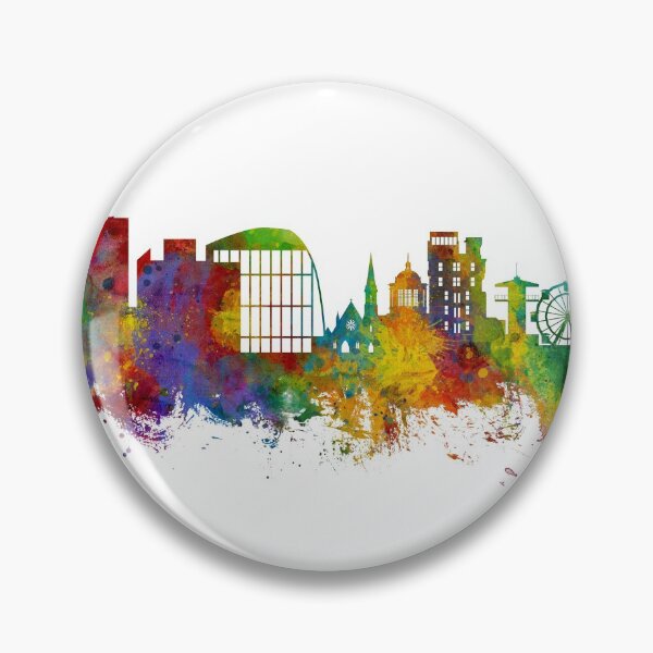 Item preview, Southend-on-Sea England Skyline designed and sold by ArtPrints.